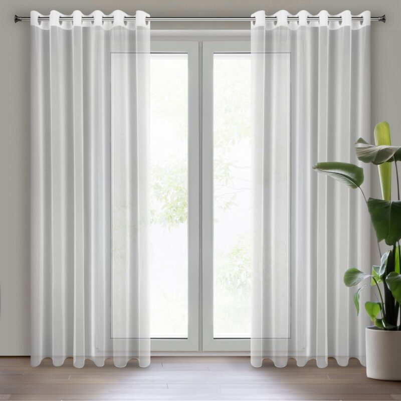 FIRANA GOTOWA ESEL 135 X 250 CM BIAŁY