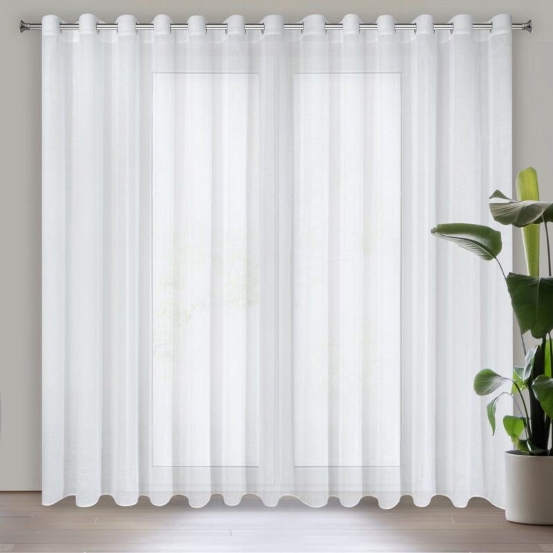 FIRANA GOTOWA VIOLA 300 X 250 CM BIAŁY