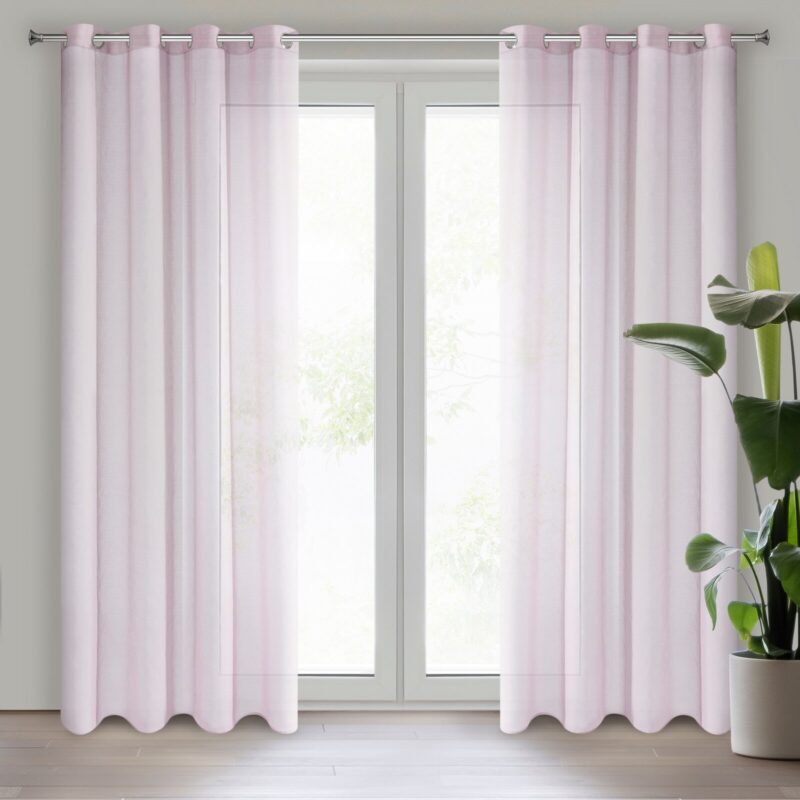 FIRANA GOTOWA ESIM 140 X 250 CM RÓŻOWY