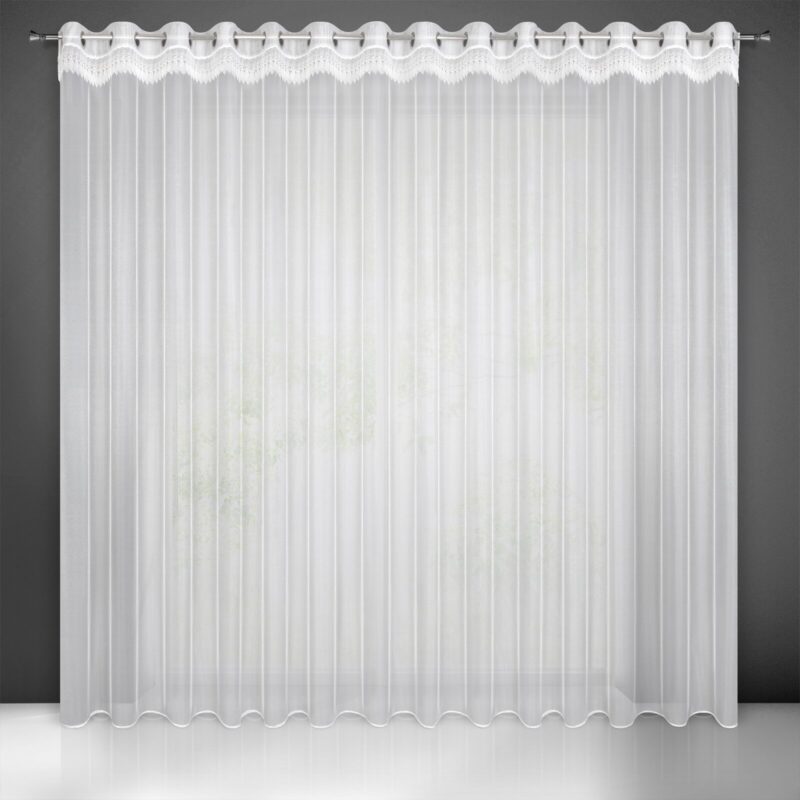 FIRANA GOTOWA SARI 1 350 X 250 CM BIAŁY
