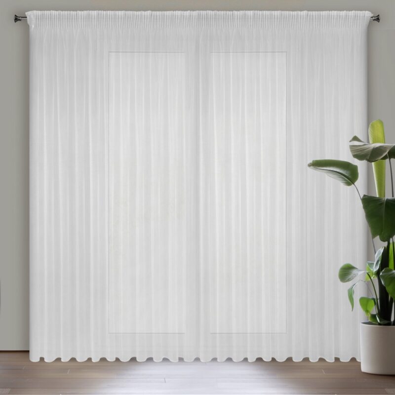 FIRANA GOTOWA D91 ALEXA NA TAŚMIE 350 X 250 CM BIAŁY