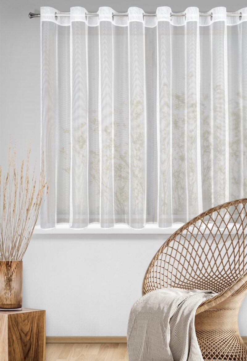 FIRANA GOTOWA D91 ALEXA 350 X 150 CM BIAŁY