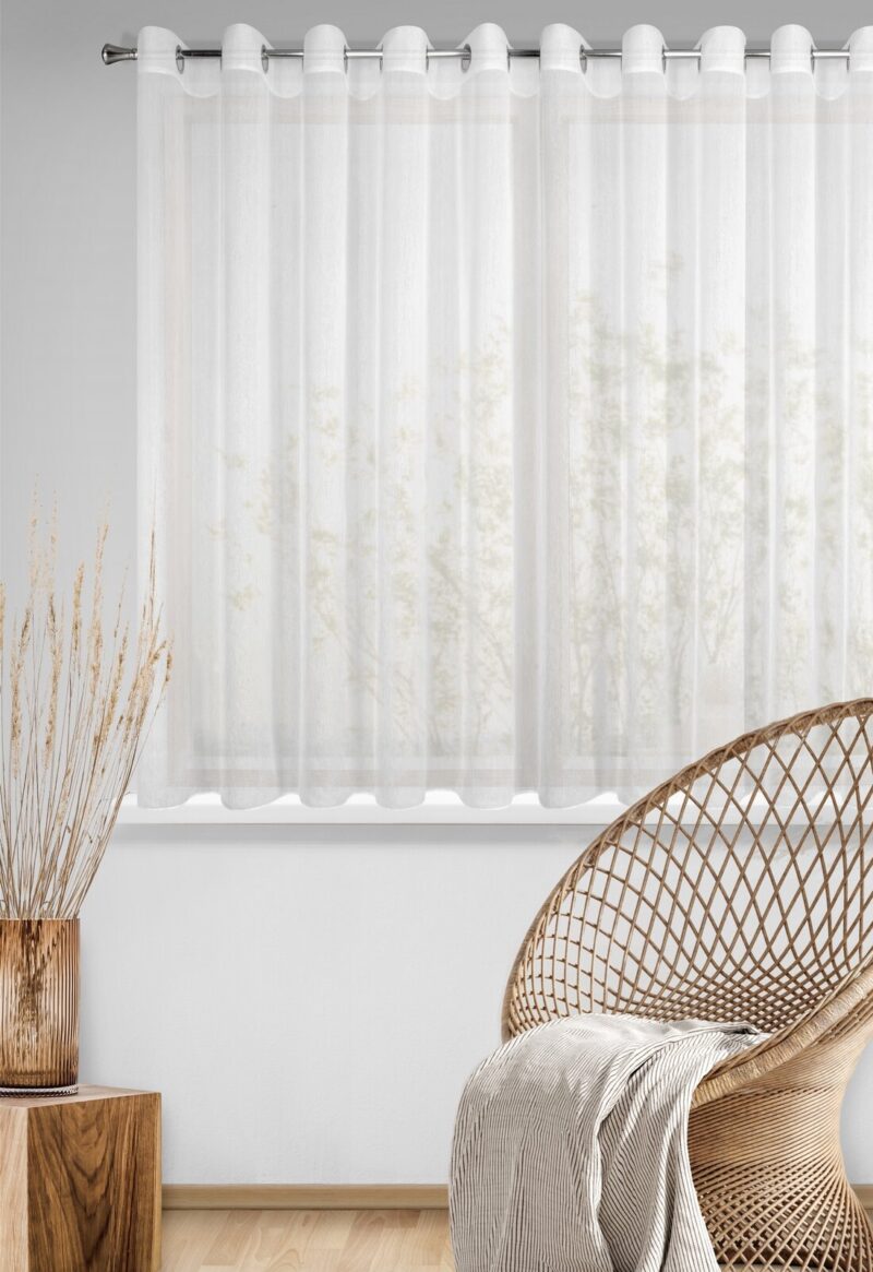 FIRANA GOTOWA D91 ADEL 350 X 160 CM BIAŁY