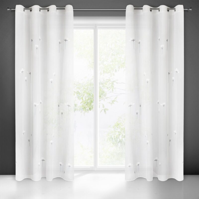 FIRANA GOTOWA JULIET 140 X 250 CM BIAŁY