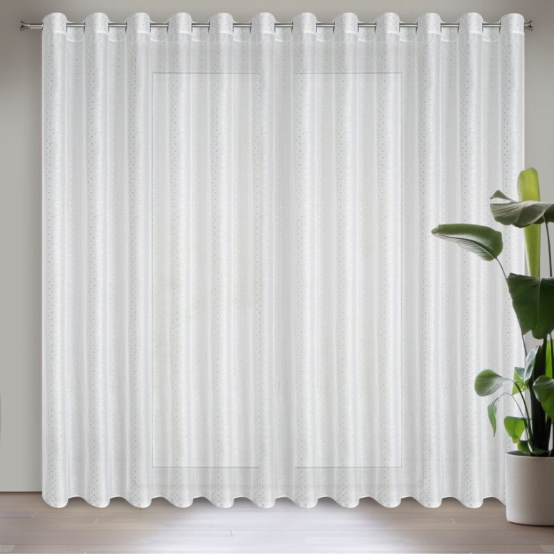 FIRANA GOTOWA SIBEL 300 X 250 CM BIAŁY