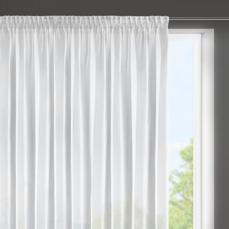 FIRANA GOTOWA ESEL NA TAŚMIE 350 X 150 CM BIAŁY