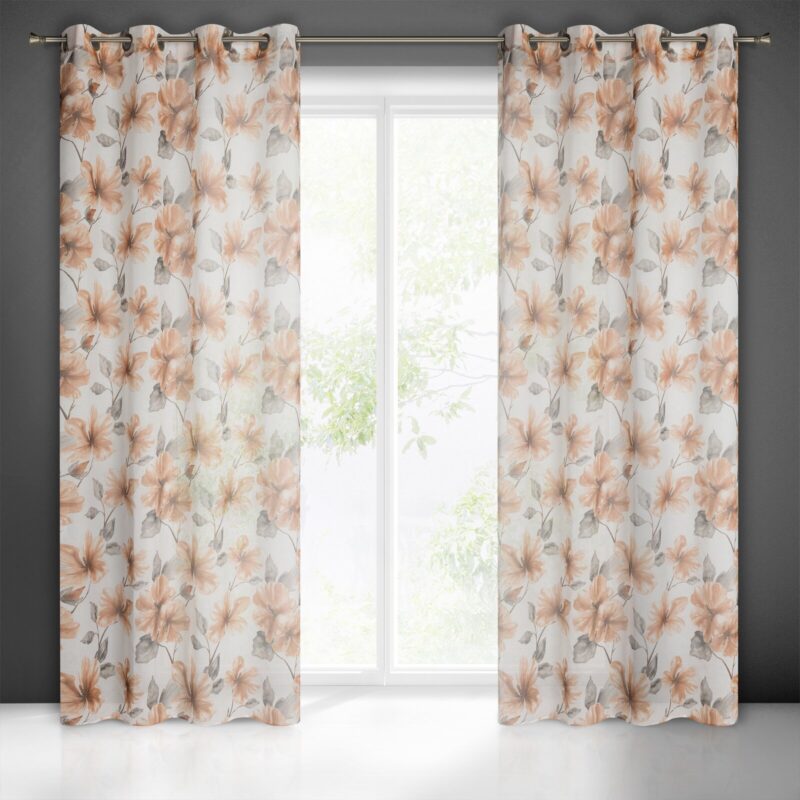 FIRANA GOTOWA SOFIA 140 X 250 CM BIAŁY