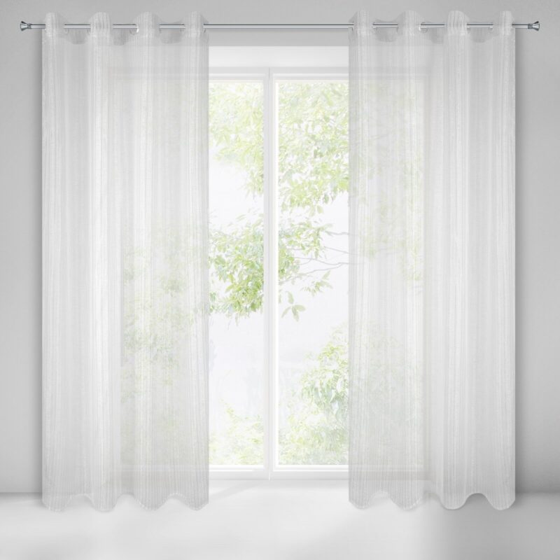 FIRANA GOTOWA TAMARA 140X250 CM BIAŁY