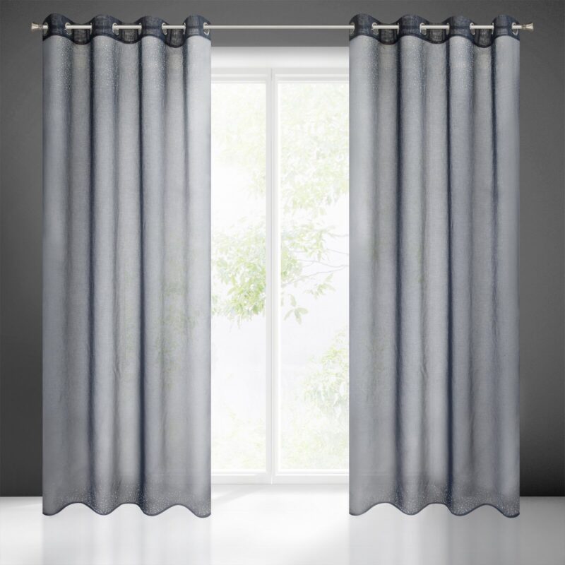 FIRANA GOTOWA MADIE 140 X 250 CM GRANATOWY
