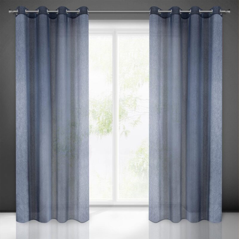 FIRANA GOTOWA REBECCA 140X250 CM GRANATOWY