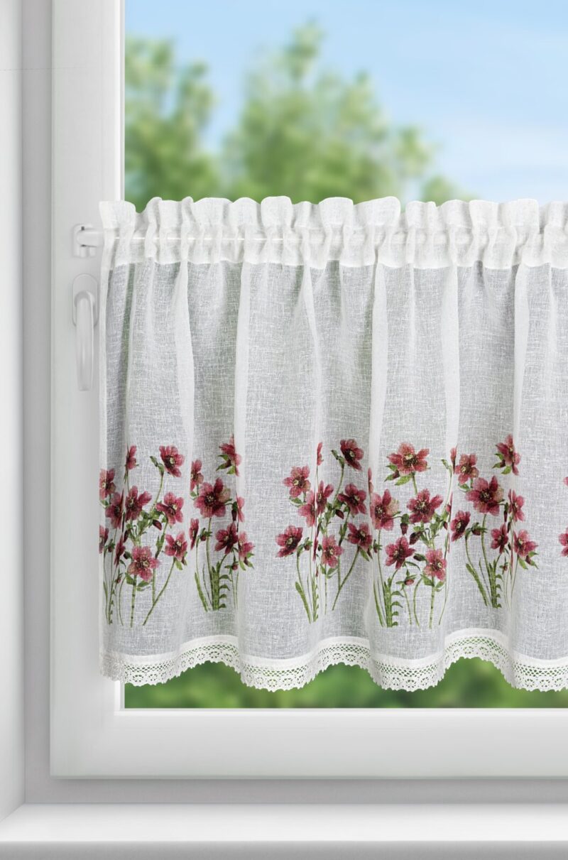 FIRANA GOTOWA ISA 150 X 60 CM BIAŁY