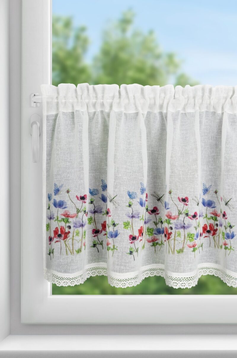 FIRANA GOTOWA NORA 150 X 60 CM BIAŁY