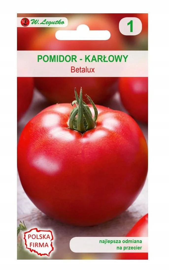 LEGUTKO NASIONA POMIDOR GRUNTOWY KARŁOWY BETALUX 0,5G